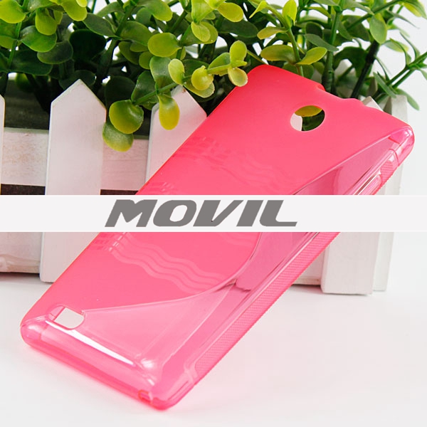 NP-1904 2 en 1 funda para Sony Z3 con soporte-1